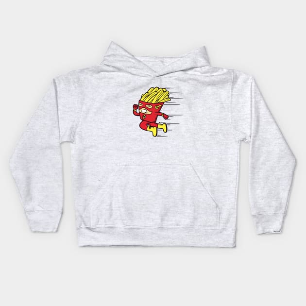 Fast Fries Kids Hoodie by DetourShirts